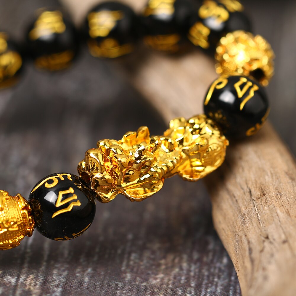 FengShui Pi Xiu Obsidian Bracelet