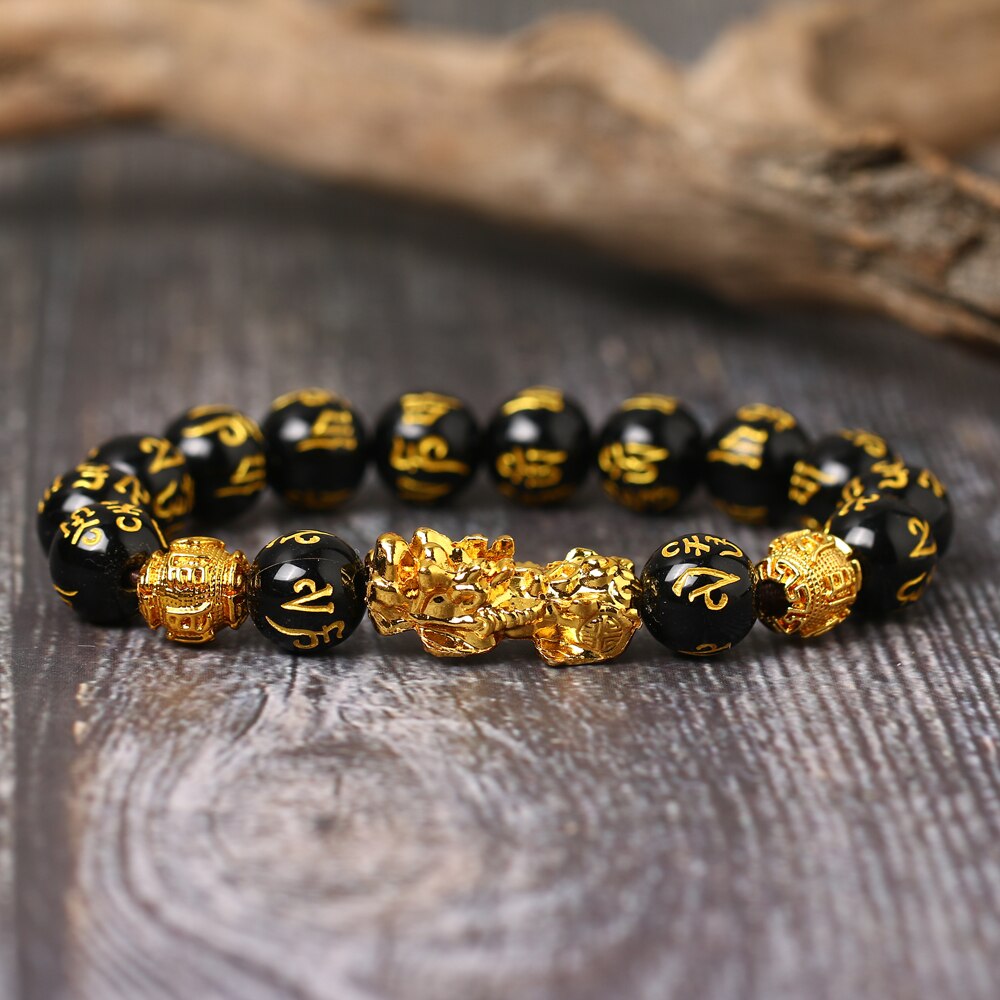 FengShui Pi Xiu Obsidian Bracelet