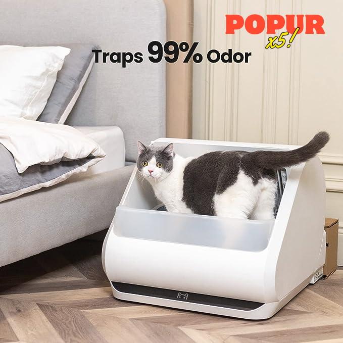 Popur X5 Self-Cleaning Litter Box