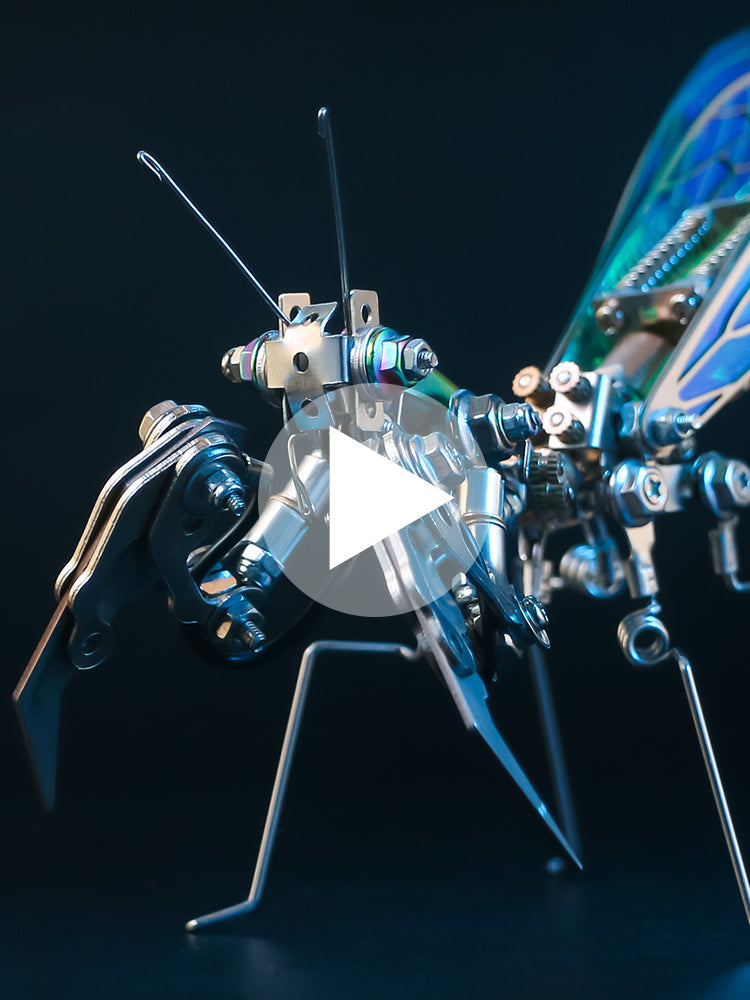 Cyberpunk Praying Mantis